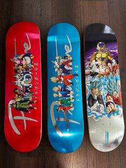 Dragon Ball Z Primitive Skateboard Deck NEW
