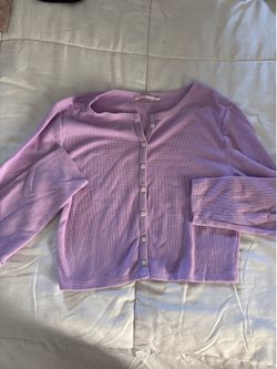 Victoria's Secret purple long sleeve top