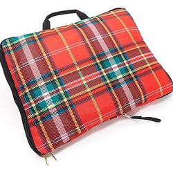 BumbleBella by Jill Martin XL Compression Packing Cube - Red Plaid