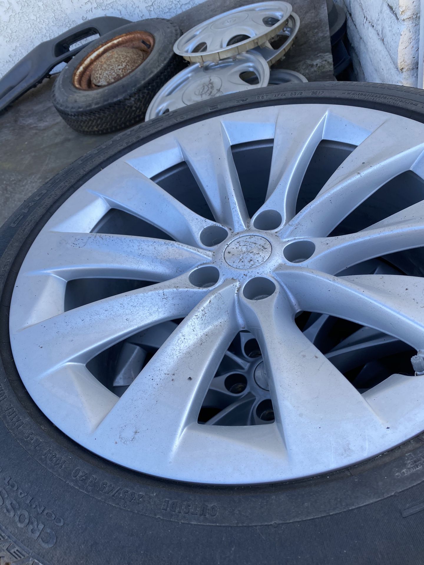 Set of 4 Model X wheels (20”)
