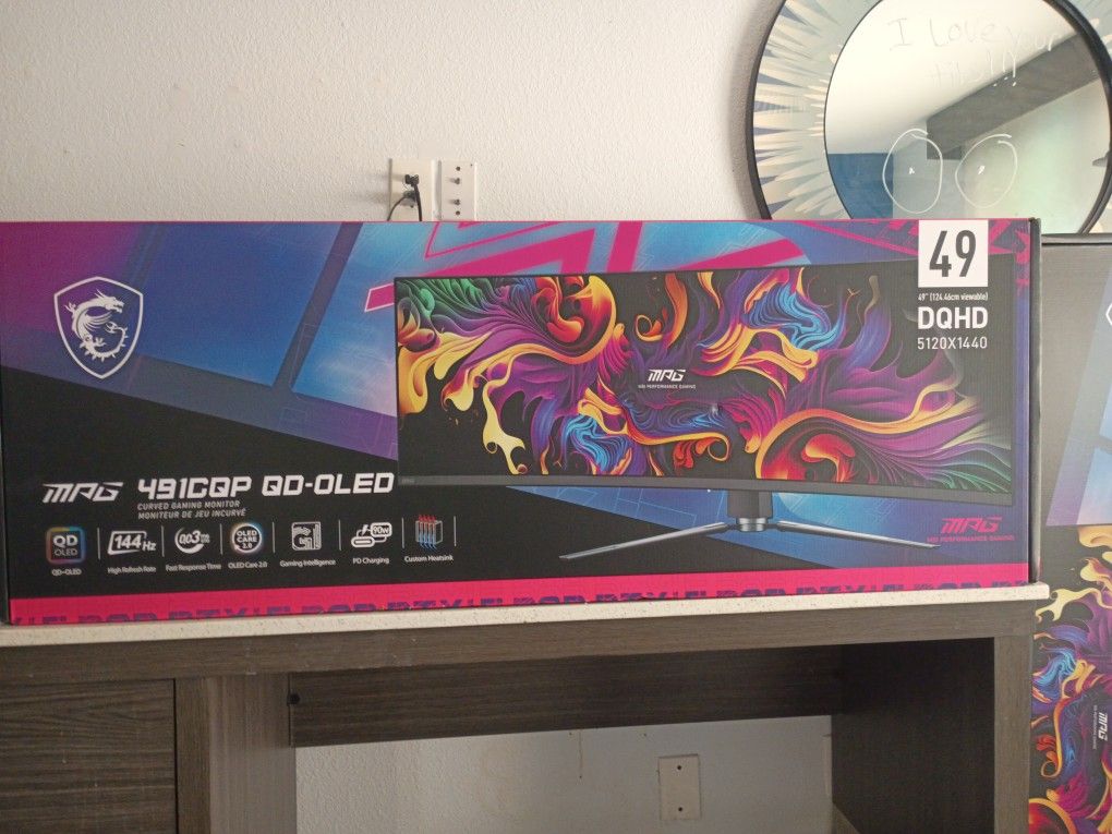 MPG  CURVED  GAMING MONITOR 