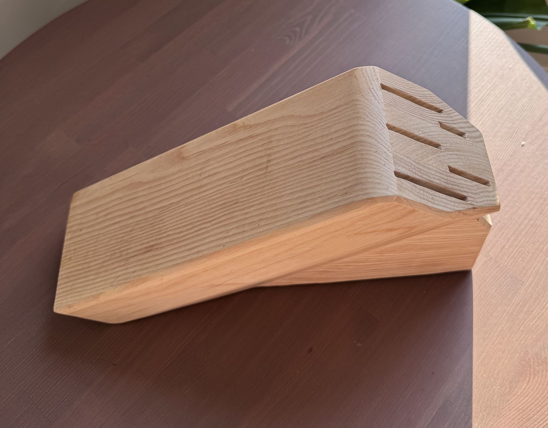 Misen Knife Storage Wooden Block- Purchased April 2024