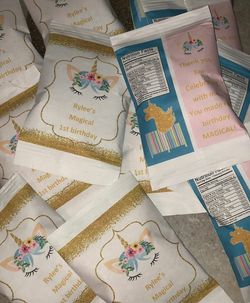 Birthday party favors