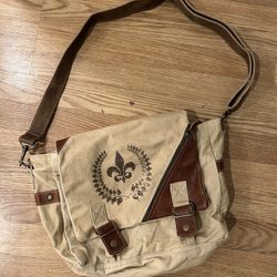 Brown Messenger Bag 