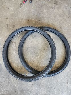 Brand new 24 x 1.95 tire set and tubes