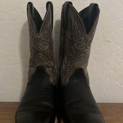 ARIAT MEN'S EVERLITE WESTERN PERFORMANCE BOOTS - BROAD SQUARE TOE