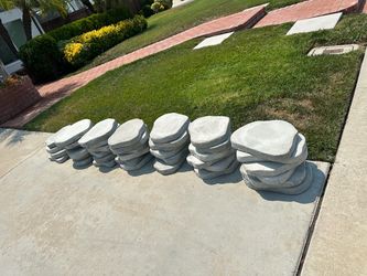 New Concrete Stepping Stones