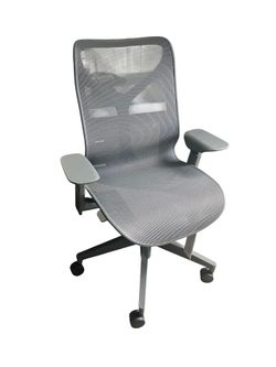 🪑✨ Herman Miller Cosm Mid Back Chair – Carbon, Adjustable Arms! ✨🪑