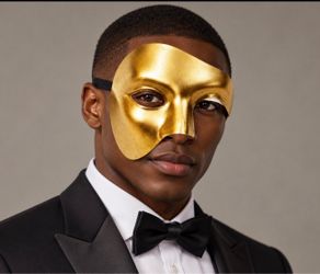 Half Face Masquerade Mask