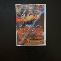 Heatran Ex (team Plasma) Card 
