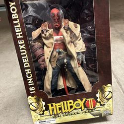 Wounded Hellboy Statue Collectible 