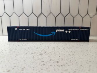 3D Printed 53’ Amazon O Scale 1:48 Intermodal Container