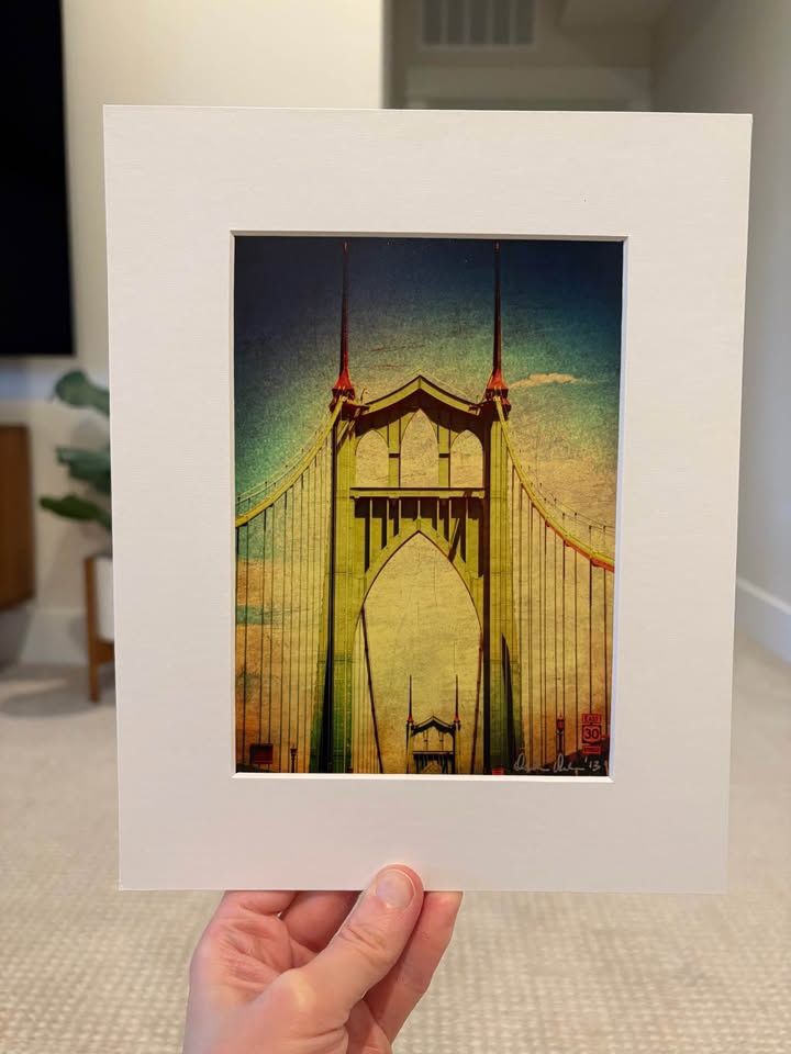 St. John’s Bridge Portland 8x10 Art Print