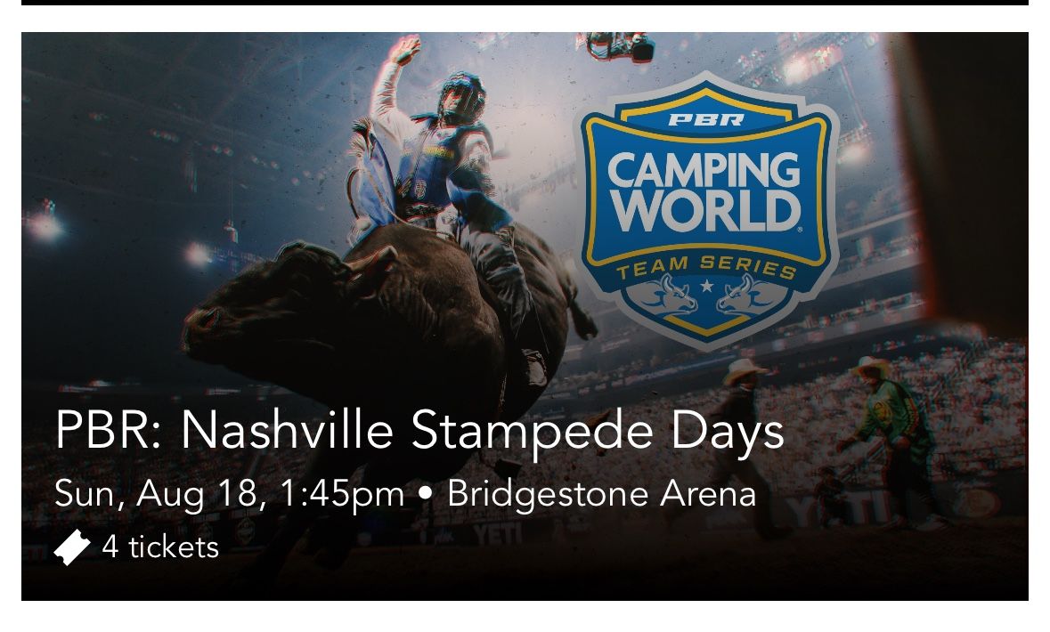 PBR Tickets