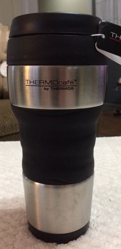 Thermo cafe’ stainless steel insulated travel mug