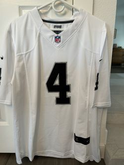 Raiders #4 Carr Jersey Large