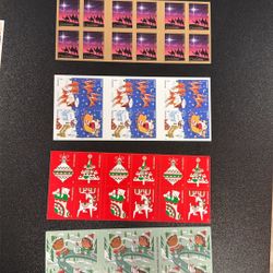 Christmas And Holiday Stamp Books