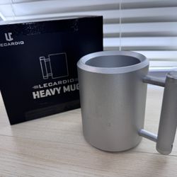 Brand New Weighted Mug 22LB 13 oz - Beer Cup | Fitness Water Cup | Durable Weightlifting Plate Design | Gym, Workout, and Beer Enthusiast SKU135-S1