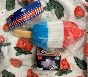 NEEDOH Cloud Pleaser Purple Shimmer NEW & Squishy Popsicle
