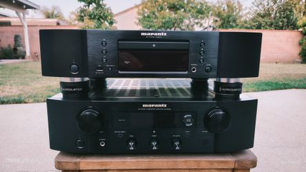 Marantz integrated amp and CD player