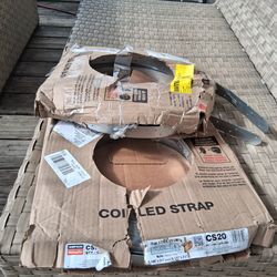 2 boxes coiled  strap 20 ga. X 250 ft. X 1 1/4 in.