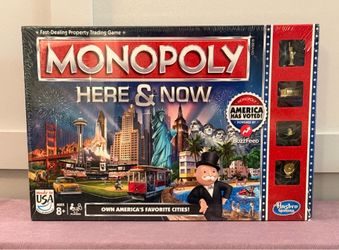 Sealed Monopoly Here and Now Own Americas Favorite Cities USA Edition - 2015