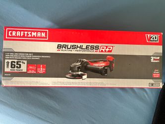New Craftsman 20v brushless grinder