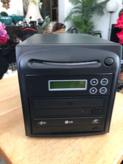 LG CD-DVD Duplicator a One on One fast duplication power cord included 👍🔥🌎👽