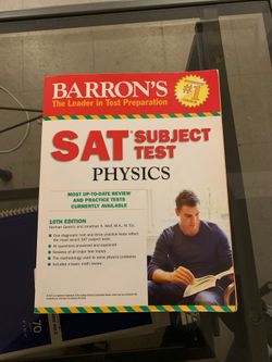 Barron’s SAT Subject Test Physics- 10th edition