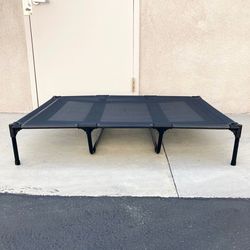 Brand New $35 Elevated X-Large Raised Dog Bed 48x36x9” Pet Bed Cot Indoor Outdoor