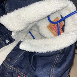 Levi’s Sherpa Trucker Jacket XXL