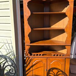 Corner Cabinet $60 Hard Rock Maple