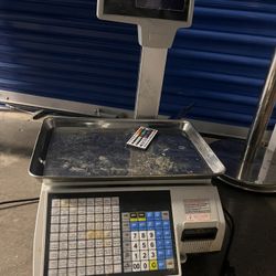 CAS CL5500R-30(W), Dual Capacity Label Printing Scale