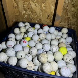 200 Assorted Hitaway/Practice Recycled Used Golf Balls, Color Mix - SHAG BALLS!
