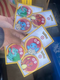 Set of 3 Pokemon pins target exclusive