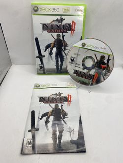 Ninja Gaiden II 2 (Xbox 360, 2008) CIB Complete Excellent Condition