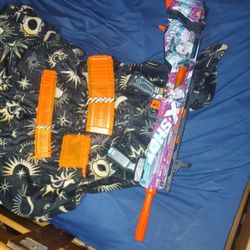 Sponsored anime X Shot Nerf Gun With 2 15 Round Mags And 30darts