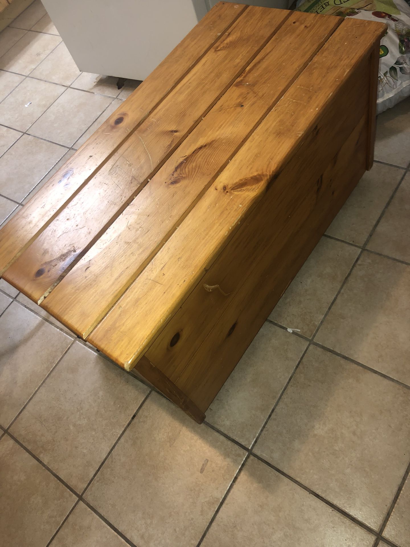 Wood Storage Crate/Bin/Box