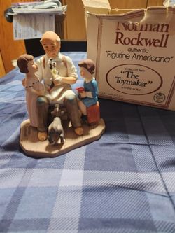 Norman Rockwell The Toymaker