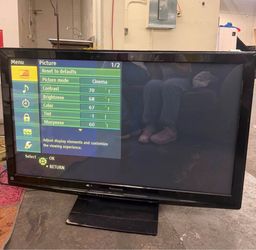 Panasonic 50” Plasma HDTV – $80