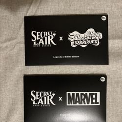 MTG Magic the Gathering Secret Lair. SpongeBob & Deadpool