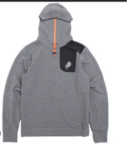 New Balance Grey Pullover Hoodie