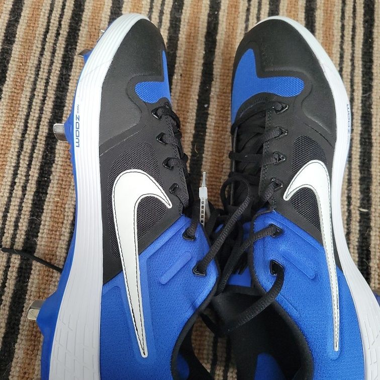 Nike Zoom Dragon Blue And Black Cleats for Sale in Lynwood, CA - OfferUp