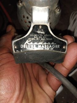 Vintage Kenmore Deluxe Massager