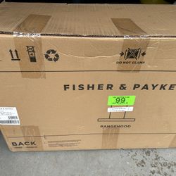  Fisher & Paykel   36" Series 7 Pyramid Chimney Wall Range Hood