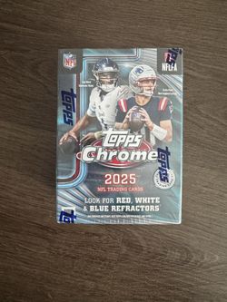 2025 Topps Chrome NFL Football - Value Box