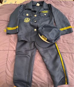 Cop costume kids 5-6