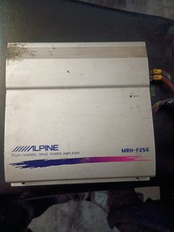 Alpine Amp