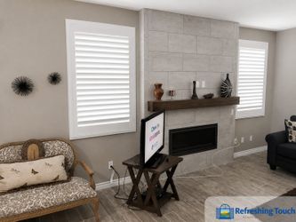 Polyvinyl Plantation Shutters, Custom Made, Installation Included | 909-681-7003