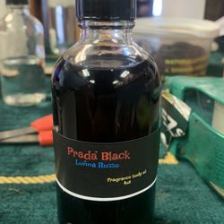 Prada Black  body oil fragrances 4oz